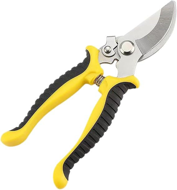Garden Shears,7.5 Inch Ultra Sharp Heavy-Duty Stainless Steel Garden Scissors,Pruners for Garden Tools,Garden Clippers,Hedge Shears,Gardening Supplies