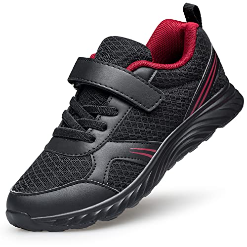 BNV Boys Girls Toddler Shoes Kids Sports Running Walking Sneakers Black Size 7