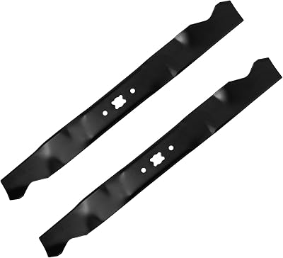 2 Pack Replacement Mulching Lawn Mower Blades Cub-Cadet MTD Troy Bilt 942-0741A, 742-04100, 742-0741, 742-0741A, 942-0741, Fits TB110 TB130 TB210 TB230 TB220 TB240 TB280ES TB320 for 21 Deck Mower