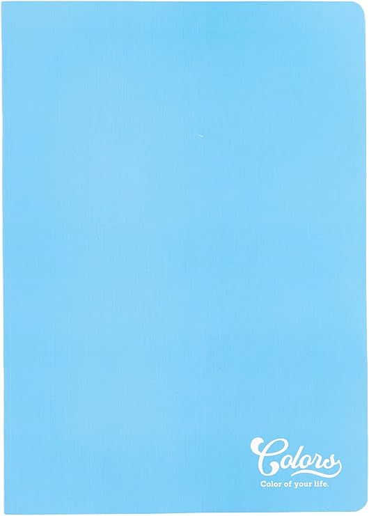 Meteksan Colors A4 60 Leaf Checkered Notebook, Blue