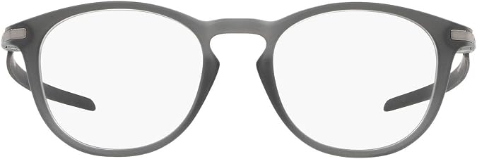 Oakley mens Ox8149 Pitchman R Carbon Round Prescription Eyewear Frames
