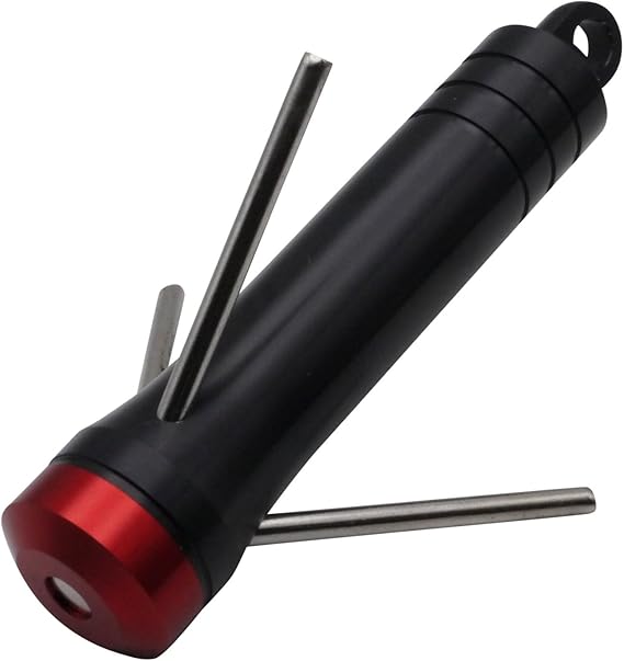 TEC Accessories RETREEV - Mini Grappling Hook Retrieval Tool - Tactical Keychain Grapple Hook - Replaceable Hooks - Magnetic Cap - Outdoor Activity - Underwater Salvage - Tree Limb Removal - Camping