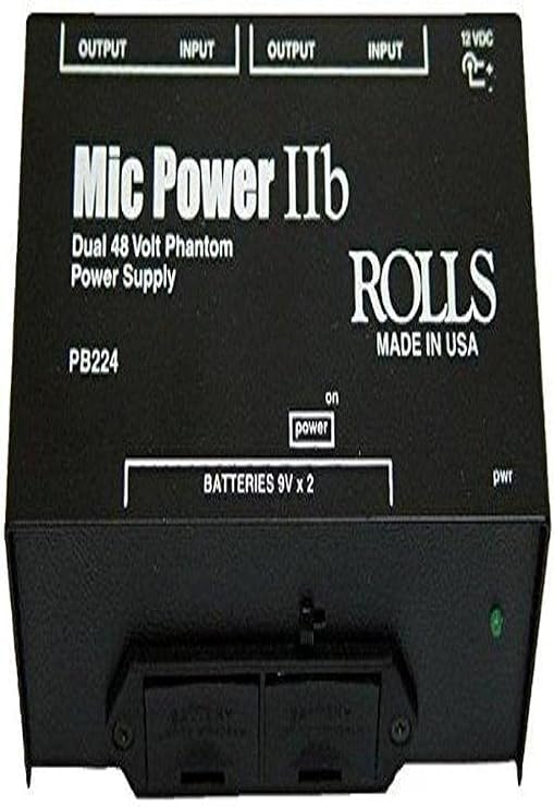 rolls PB224 Dual Battery Powered Phantom Ada