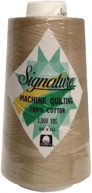 Signature Thread SIG47.9 Signature 100% Ctn Quilt Thread 3000yd Baguette 100% Cotton Quilt Thread 3000 Baguette