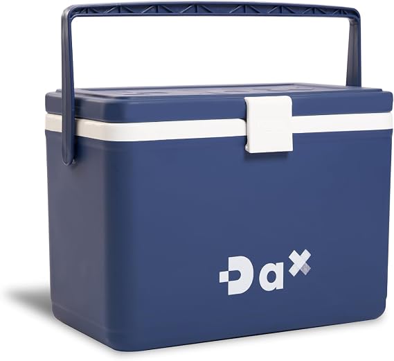 DA 12/26 Quart Small Portable Hard Cooler Ice Chest with Carry Handle, Keeps Cool Up to 72 Hours, Lightweight Insulated Cooler for Lunch, Picnics, Camping, Travel