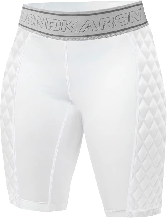 Youth Girls Padded Softball Sliding Shorts, Elite Compression Slider Shorts