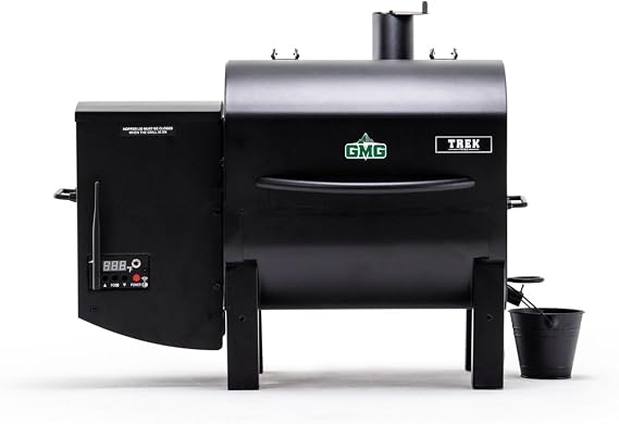 Green Mountain Grills Trek Prime 20 Portable WiFi Pellet Grill | App-enabled WiFi temperature control, Compact and portable for camping, tailgating, and backyard grilling