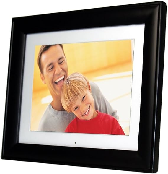 Pandigital 8.0-Inch Digital Photo Frame with 2 Interchangeable Frames and 128MB Built-in Memory