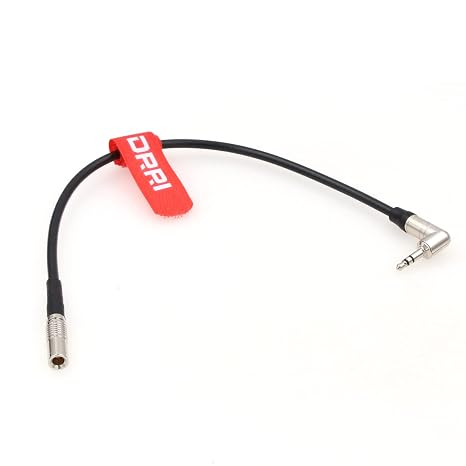 DIN 1.0/2.3 & Tentacle Sync E External Timecode Cable for Canon R5C and Zoom F6/ Atomos Ultra Sync One TCG