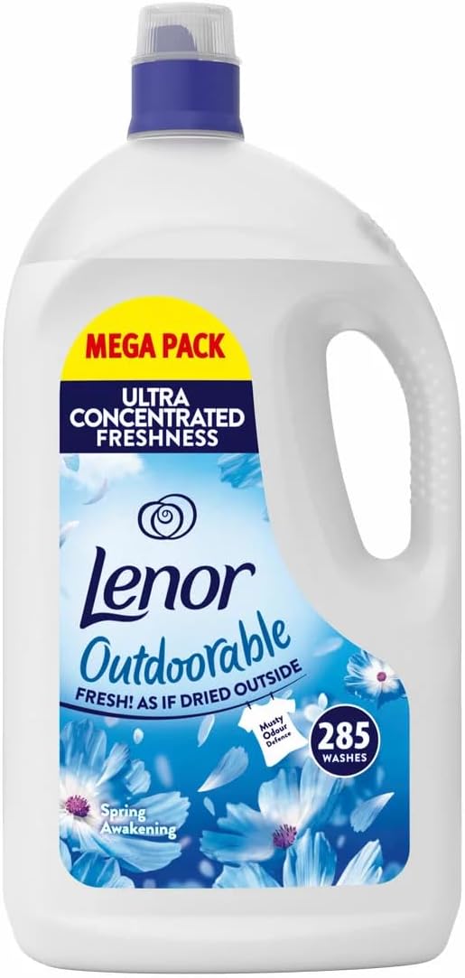 Lenor Outdoorable Spring Awakening Fabric Conditioner, 285 Wash (3.99L)