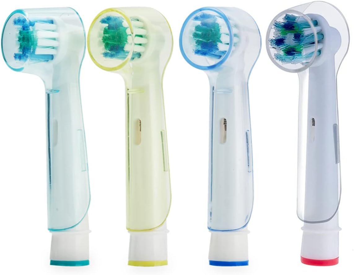 Kyver Elektrikli ve Pilli Diş Fırçaları ile Uyumlu Koruyucu Kapak 4Lü Set