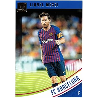 2018-19 Panini Donruss #1 Lionel Messi Soccer Card