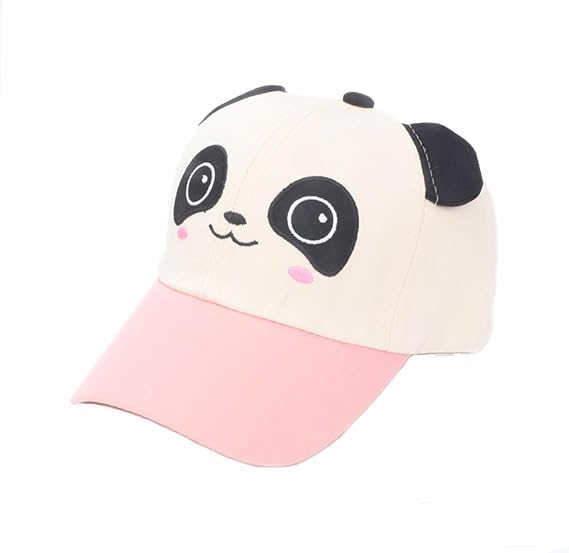 Baseball Cap Boys Girls Baseball Cap Kids Cap UV Protection Sun Hat Panda Baseball Cap Adjustable Baseball Cap Soft Cotton Summer Hat Breathable Peaked Cap Outdoor Sports Hat