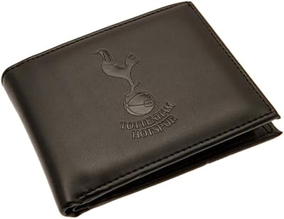 Tottenham Hotspur Football Club Official Leather Wallet RFID Protection Team Crest Badge