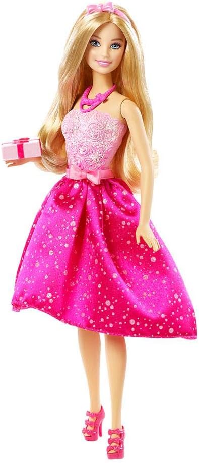 Barbie Happy Birthday Doll , Pink