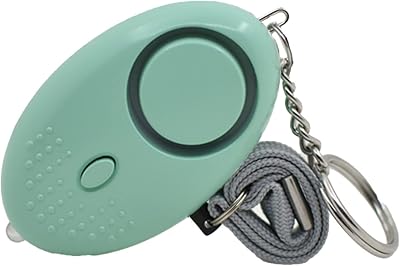 Alarm Safety Portable High Decibel Security Alert Alarm Compatible with Women Green