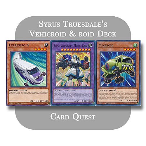Yu-Gi-Oh! GX - Syrus Truesdales Complete roid & Super Vehicroid Deck