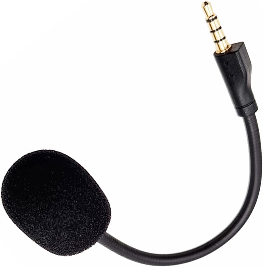 Microphone Replacement Compatible with Steelseries Arctis 1 Wireless Gaming Headsets Noise Cancelling Noise Cancelling Mic for PS5 Switch Mac PC Computer 3.5 mm Jack