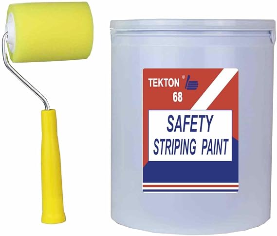 White Gallon Striping Paint for Parking Lots, Roads, Walkways