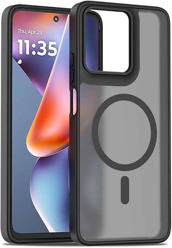 for Moto G Power 5G 2026 Case Compatible with MagSafe, Black