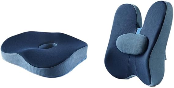 Comfort Seat Cushion for Office Chair - Cushion - Coccyx Cushion - Sciatica Pillow for Sitting, Office Breathable Cushion Chair Cushion Beautiful Buttocks Hemorrhoid Cushion Memory Foam