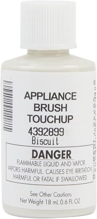 Whirlpool 4392899 Genuine OEM Touch Up Paint For Appliances, Biscuit Replaces14205497, 22002900, 4392899R, 587671, AH373131, EA373131, PS373131, R0130982, R9900463, W10831386