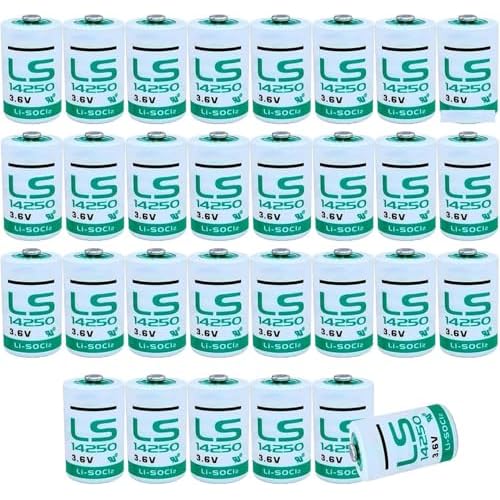 30PCS LS14250 12 AA 3.6V 1200mAh Lithium Battery Replace for LS14250 Battery