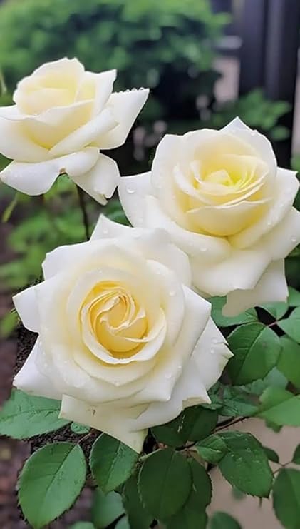 100PCS White Rose Seeds for Home Garden Flower Seed Heirloom Elegance Bloom