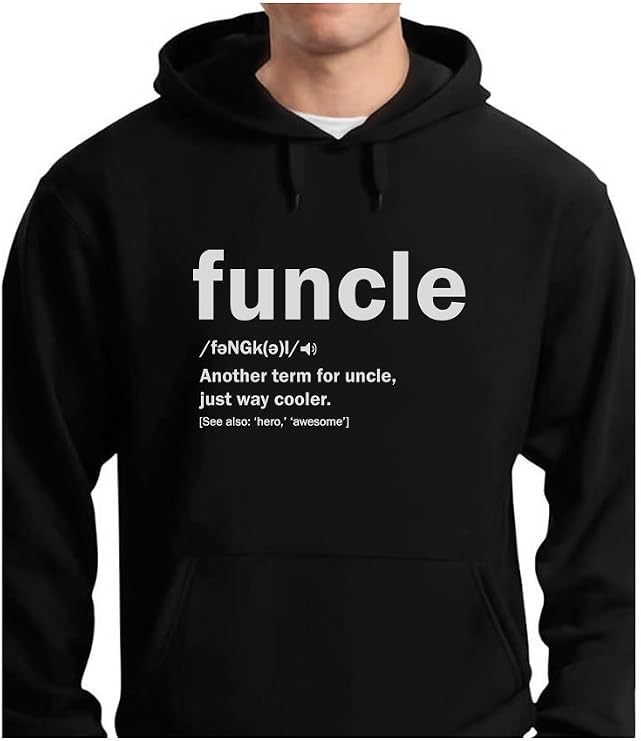 Tstars TeeStars - Funny Uncle Funcle Definition Gift For Uncles Hoodie
