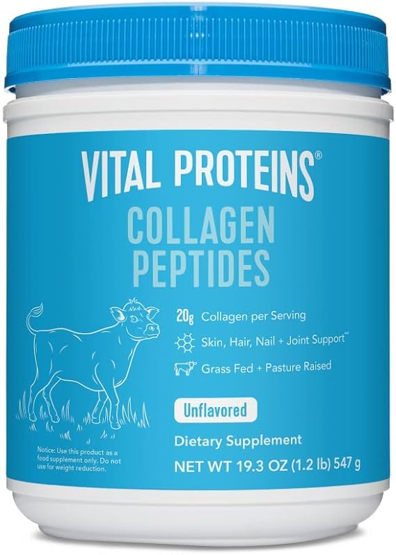 Vital Proteins, Unflavored Collagen Peptides, 19.3 Ounce