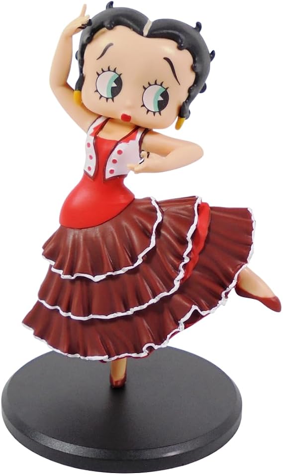 OPO 10 - Figurine Compatible with The Betty BOOP Dance Collection: Bolero - Height 5 inches - BB235