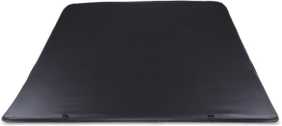 Predator4X4 Black Soft Folding Tr-Folding Tonneau Load Cover Bed Cover Compatible with VW Volkswagen Amarok MK1 2010-2020