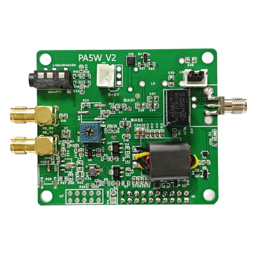 AURSINC Radioberry Preamp Board V2, A Addition to Turn The Radioberry into a Small QRP Radio, HF Power Output 3W-5W for HF Amplification 10W-100W PA, for Raspberry pi 4,4b