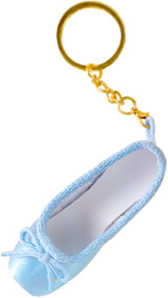 Pointe Shoes Keychain,Ballet Shoe Keychain,Ballet Shoe Keyring Pointe Shoe Pendant Decoration for Girls Women