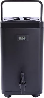Insulated Thermal Beverage Dispenser Hot & Cold Drinks Server Food Grade 304Stainless Steel Beverage Dispensers Good Insulation Performance For Drinks Shop Coffee Shop Restaurant12L
