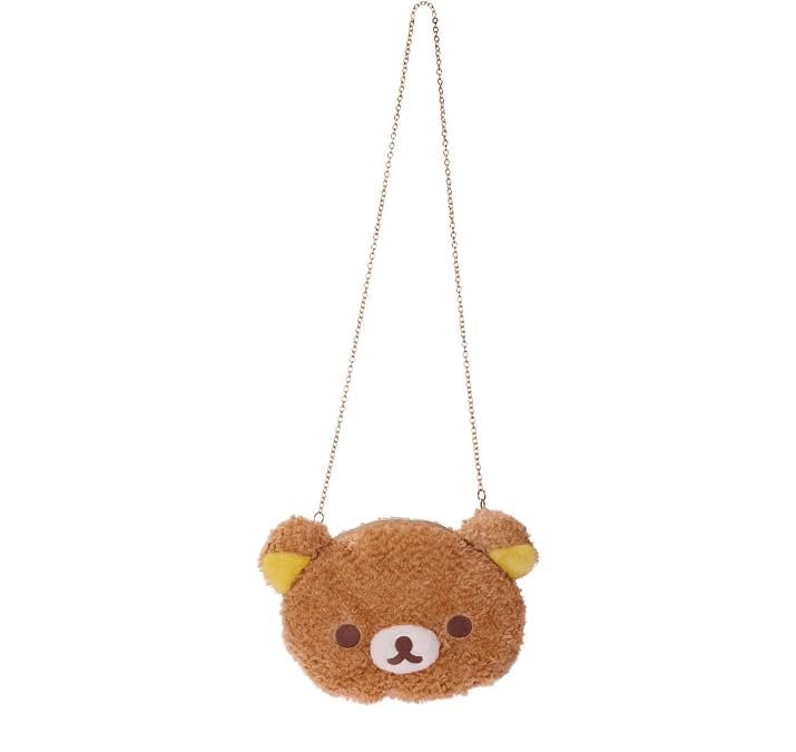 Rilakkuma Plush Face Shoulder Bag