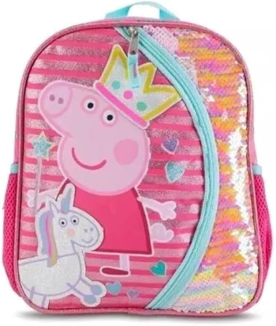Peppa Pig Kids' 12"" Backpack, Small
