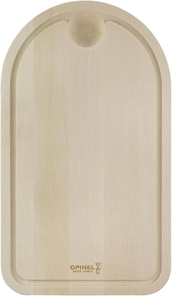 Opinel 254569 x Chopping Board, Wood, Black