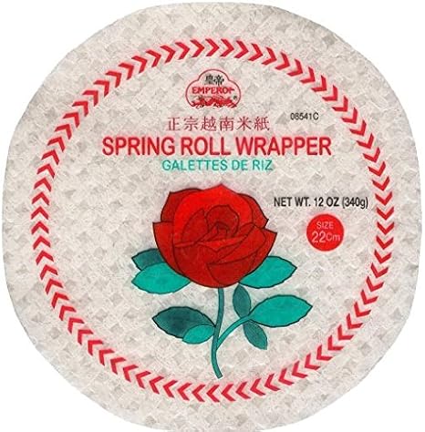 Emperor Spring Roll Wrapper, 22 cm, 12 Ounce
