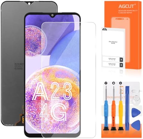 for Samsung Galaxy A23 4G LCD Screen Replacement for Samsung A23 4G LCD Display SM-A235F SM-A235M LCD Digitizer Screen Touch Assembly Repair Kits Black No Frame