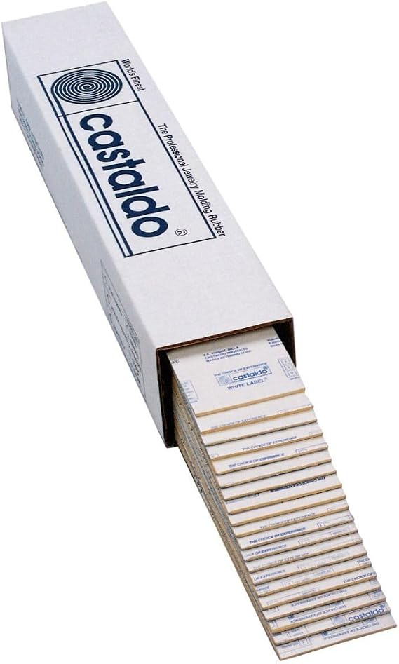 Castaldo White Label Jewelry Molding Rubber Strips 5 Lb Box