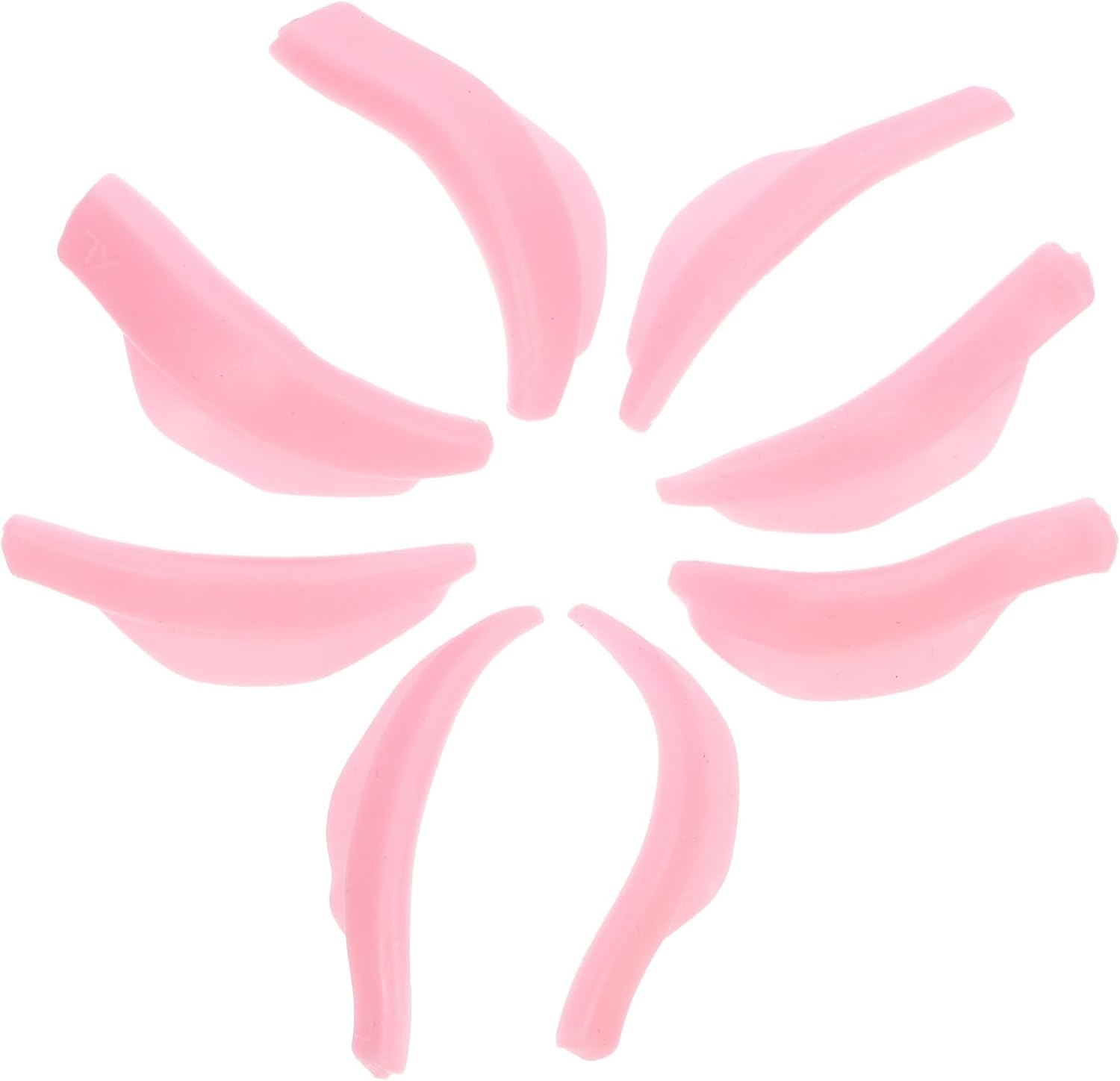 4pairs Silicone Eyelash Lift Pads for Perming and Curling Gentle Safe and Convenient Eyelash Perming Tool for Beautiful Lashes