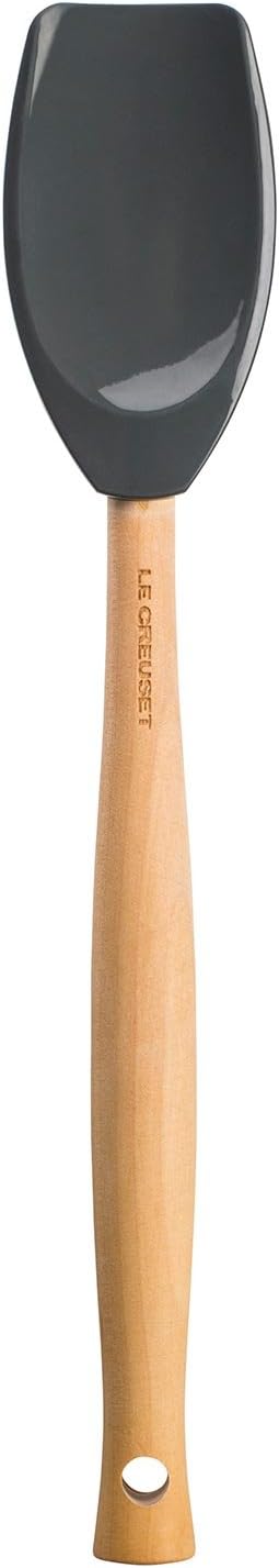 Le Creuset Silicone Craft Series Spatula Spoon, 11 3/8" x 2 1/8", Oyster