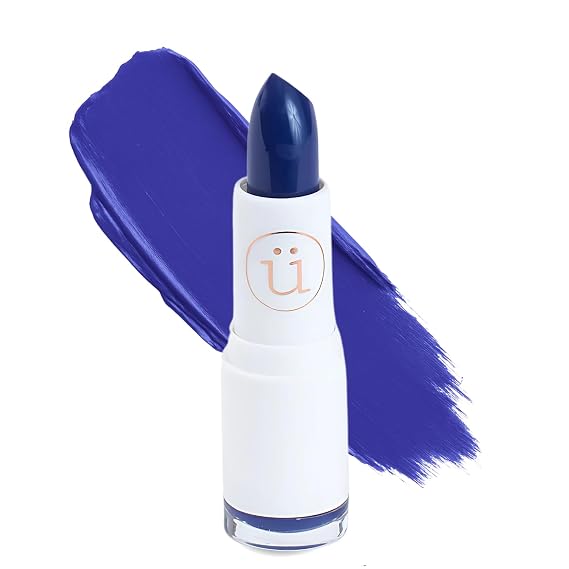 M2U NYC Creamy Indigo Matte Lipstick Hydrating, Full Coverage Matte Lipstick for Women with Intense Pigment, Non-Drying Formula with Moisturizing Lip-Loving Ingredients Vegan & Cruelty-Free