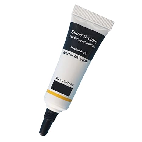Food Grade Silicone Grease | 10g Plumbers Valve Lubricant Clear Machine Lubricant - Clear Machine Waterproof Silicone Faucet for Flashlights Toys