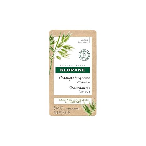 Klorane Ultra-Gentle Shampoo Bar with Oat Milk