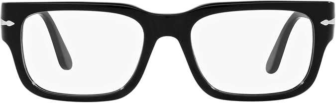 Persol mens Po3315v Rectangular Prescription Eyewear Frames
