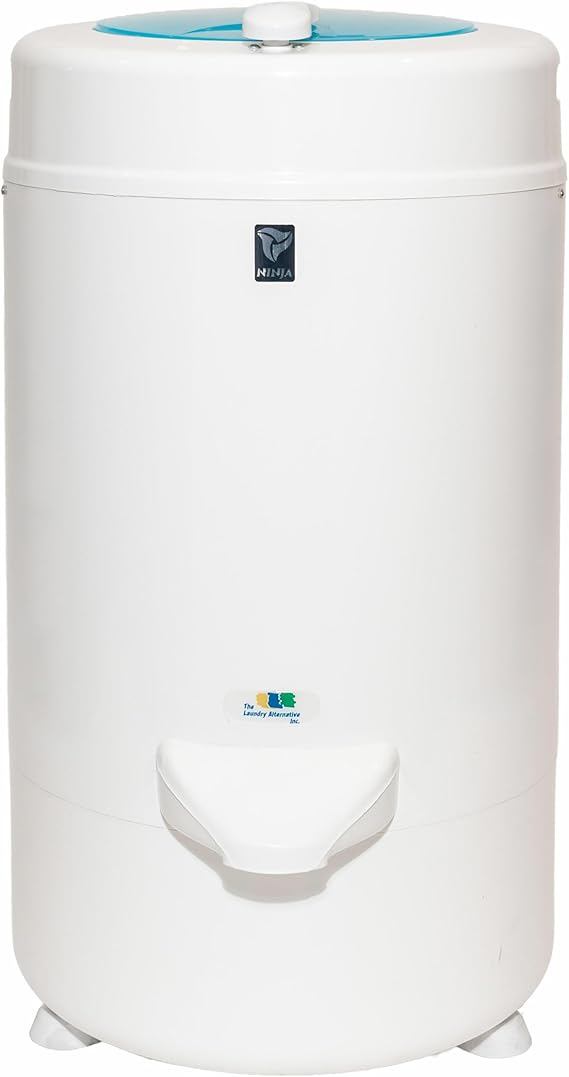 Ninja Spin Dryer - Portable Clothes Dryer with 3200 RPM, High Tech Suspension System - Turquoise