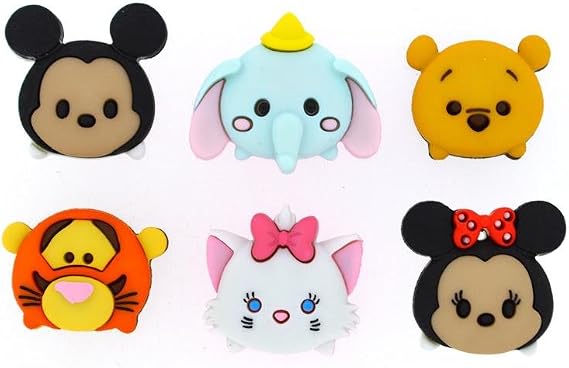 Jesse James Buttons JJB9085 Disney Tsum Disney Button