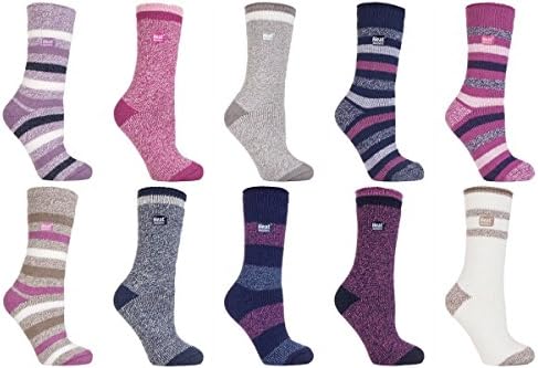 HEAT HOLDERS - Mens and Womens winter Thermal Socks in 35 Colours